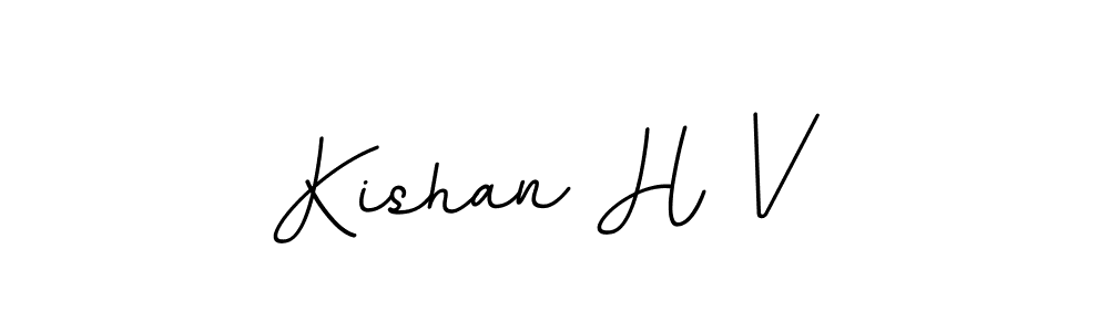 Here are the top 10 professional signature styles for the name Kishan H V. These are the best autograph styles you can use for your name. Kishan H V signature style 11 images and pictures png