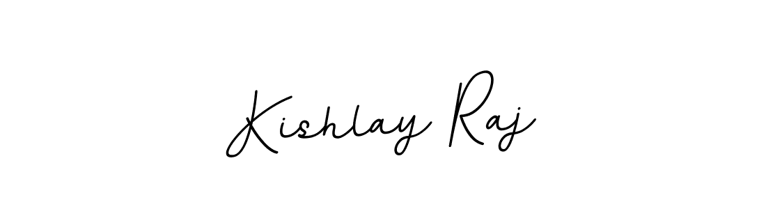 Kishlay Raj stylish signature style. Best Handwritten Sign (BallpointsItalic-DORy9) for my name. Handwritten Signature Collection Ideas for my name Kishlay Raj. Kishlay Raj signature style 11 images and pictures png