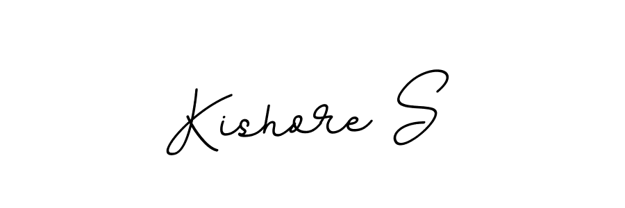 This is the best signature style for the Kishore S name. Also you like these signature font (BallpointsItalic-DORy9). Mix name signature. Kishore S signature style 11 images and pictures png