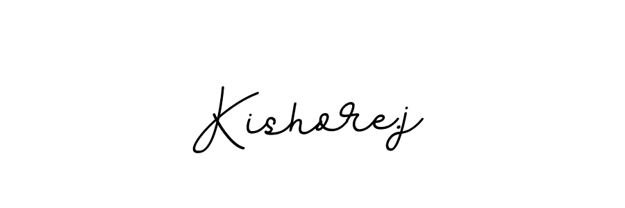 if you are searching for the best signature style for your name Kishore.j. so please give up your signature search. here we have designed multiple signature styles  using BallpointsItalic-DORy9. Kishore.j signature style 11 images and pictures png