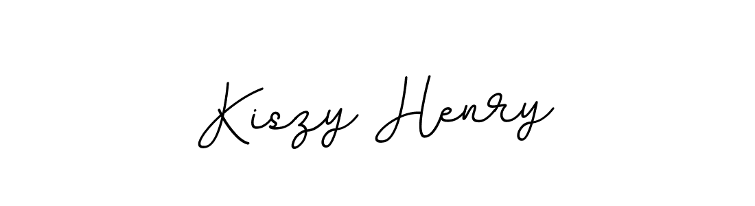 if you are searching for the best signature style for your name Kiszy Henry. so please give up your signature search. here we have designed multiple signature styles  using BallpointsItalic-DORy9. Kiszy Henry signature style 11 images and pictures png