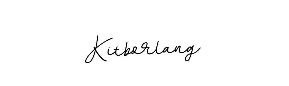 The best way (BallpointsItalic-DORy9) to make a short signature is to pick only two or three words in your name. The name Kitborlang include a total of six letters. For converting this name. Kitborlang signature style 11 images and pictures png