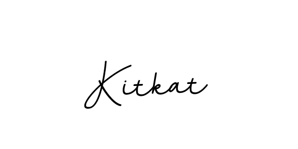 Use a signature maker to create a handwritten signature online. With this signature software, you can design (BallpointsItalic-DORy9) your own signature for name Kitkat. Kitkat signature style 11 images and pictures png