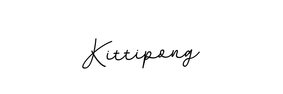 Make a beautiful signature design for name Kittipong. With this signature (BallpointsItalic-DORy9) style, you can create a handwritten signature for free. Kittipong signature style 11 images and pictures png