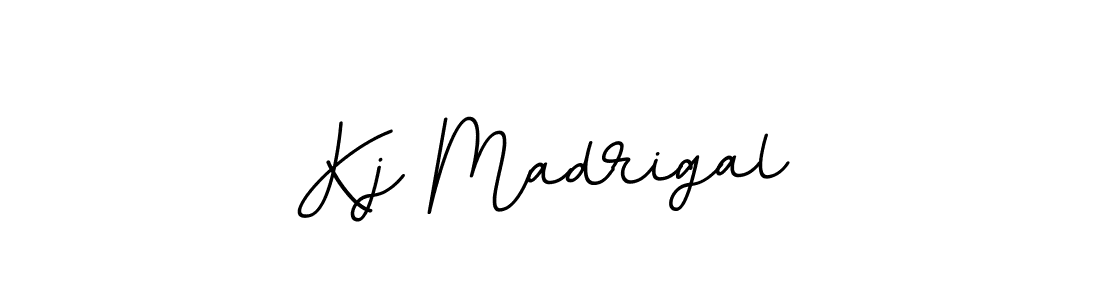 How to make Kj Madrigal name signature. Use BallpointsItalic-DORy9 style for creating short signs online. This is the latest handwritten sign. Kj Madrigal signature style 11 images and pictures png