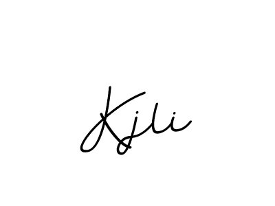 Kjli stylish signature style. Best Handwritten Sign (BallpointsItalic-DORy9) for my name. Handwritten Signature Collection Ideas for my name Kjli. Kjli signature style 11 images and pictures png