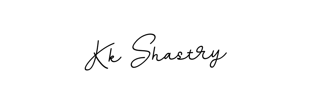 Use a signature maker to create a handwritten signature online. With this signature software, you can design (BallpointsItalic-DORy9) your own signature for name Kk Shastry. Kk Shastry signature style 11 images and pictures png
