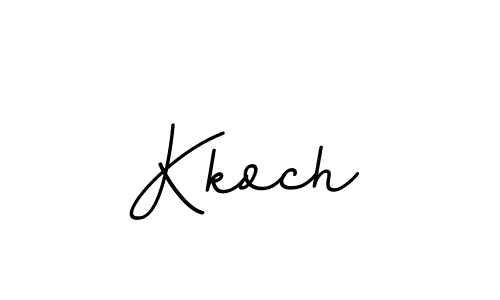 Make a beautiful signature design for name Kkoch. With this signature (BallpointsItalic-DORy9) style, you can create a handwritten signature for free. Kkoch signature style 11 images and pictures png