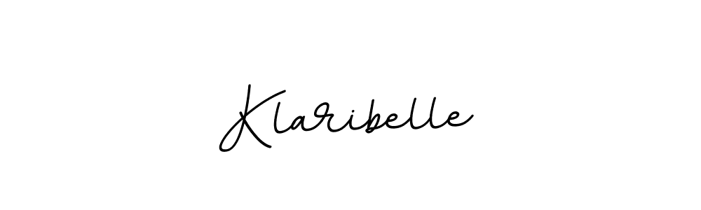 How to Draw Klaribelle signature style? BallpointsItalic-DORy9 is a latest design signature styles for name Klaribelle. Klaribelle signature style 11 images and pictures png