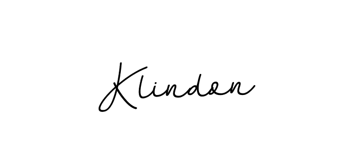 Klindon stylish signature style. Best Handwritten Sign (BallpointsItalic-DORy9) for my name. Handwritten Signature Collection Ideas for my name Klindon. Klindon signature style 11 images and pictures png