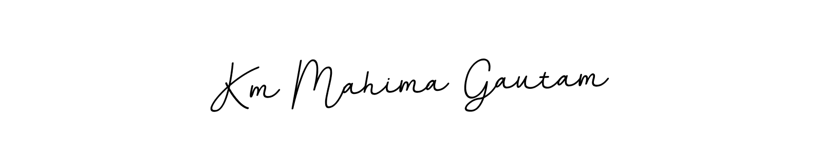Similarly BallpointsItalic-DORy9 is the best handwritten signature design. Signature creator online .You can use it as an online autograph creator for name Km Mahima Gautam. Km Mahima Gautam signature style 11 images and pictures png