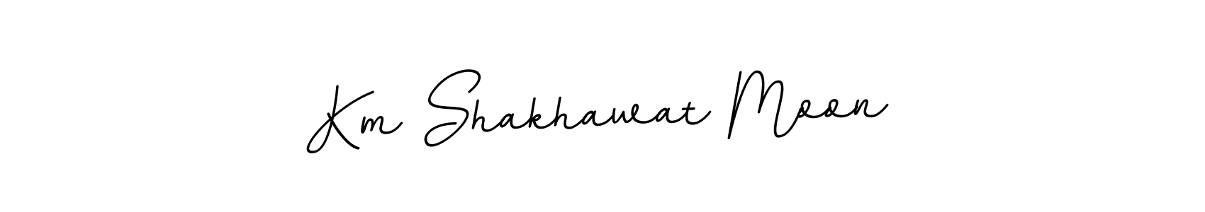 It looks lik you need a new signature style for name Km Shakhawat Moon. Design unique handwritten (BallpointsItalic-DORy9) signature with our free signature maker in just a few clicks. Km Shakhawat Moon signature style 11 images and pictures png