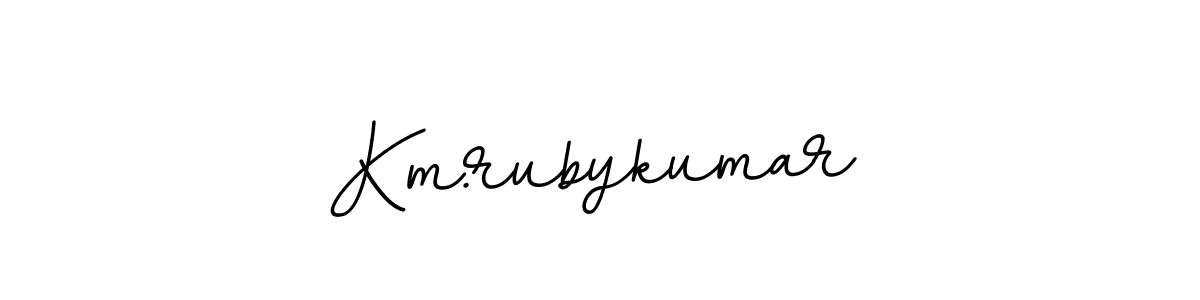 Make a short Km.rubykumar signature style. Manage your documents anywhere anytime using BallpointsItalic-DORy9. Create and add eSignatures, submit forms, share and send files easily. Km.rubykumar signature style 11 images and pictures png