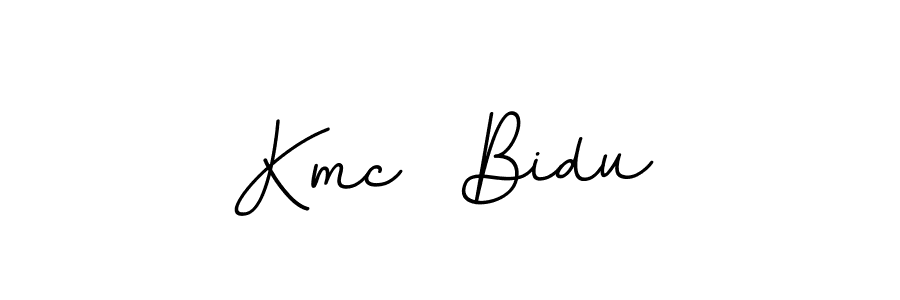 This is the best signature style for the Kmc  Bidu name. Also you like these signature font (BallpointsItalic-DORy9). Mix name signature. Kmc  Bidu signature style 11 images and pictures png
