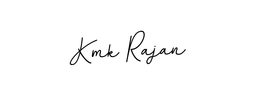 This is the best signature style for the Kmk Rajan name. Also you like these signature font (BallpointsItalic-DORy9). Mix name signature. Kmk Rajan signature style 11 images and pictures png