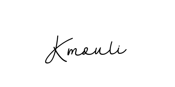 Kmouli stylish signature style. Best Handwritten Sign (BallpointsItalic-DORy9) for my name. Handwritten Signature Collection Ideas for my name Kmouli. Kmouli signature style 11 images and pictures png