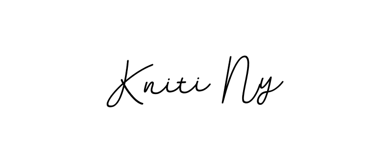 Use a signature maker to create a handwritten signature online. With this signature software, you can design (BallpointsItalic-DORy9) your own signature for name Kniti Ny. Kniti Ny signature style 11 images and pictures png