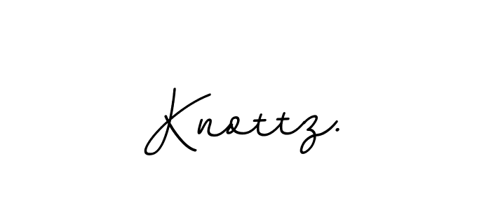 Design your own signature with our free online signature maker. With this signature software, you can create a handwritten (BallpointsItalic-DORy9) signature for name Knottz.. Knottz. signature style 11 images and pictures png
