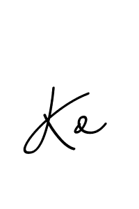 It looks lik you need a new signature style for name Ko. Design unique handwritten (BallpointsItalic-DORy9) signature with our free signature maker in just a few clicks. Ko signature style 11 images and pictures png