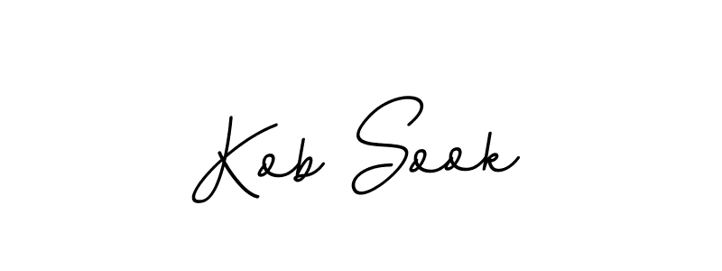 Check out images of Autograph of Kob Sook name. Actor Kob Sook Signature Style. BallpointsItalic-DORy9 is a professional sign style online. Kob Sook signature style 11 images and pictures png