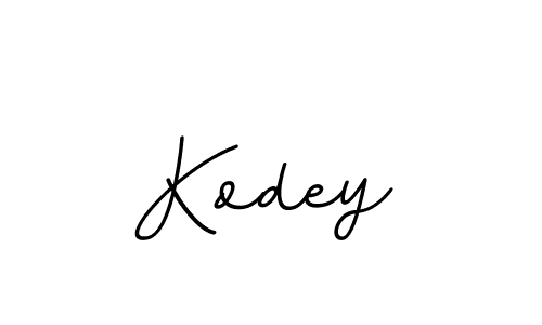 Make a beautiful signature design for name Kodey. With this signature (BallpointsItalic-DORy9) style, you can create a handwritten signature for free. Kodey signature style 11 images and pictures png