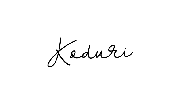 How to make Koduri signature? BallpointsItalic-DORy9 is a professional autograph style. Create handwritten signature for Koduri name. Koduri signature style 11 images and pictures png