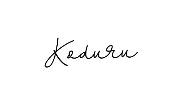 Koduru stylish signature style. Best Handwritten Sign (BallpointsItalic-DORy9) for my name. Handwritten Signature Collection Ideas for my name Koduru. Koduru signature style 11 images and pictures png