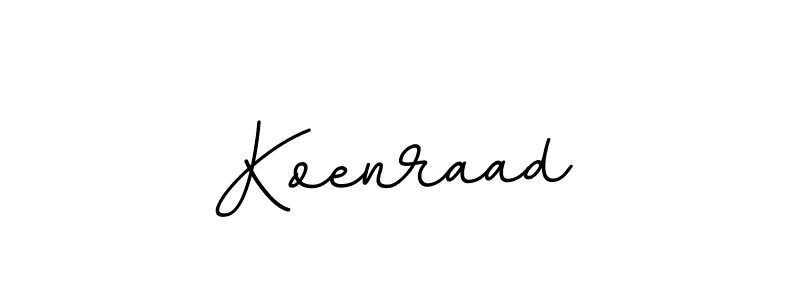 Use a signature maker to create a handwritten signature online. With this signature software, you can design (BallpointsItalic-DORy9) your own signature for name Koenraad. Koenraad signature style 11 images and pictures png