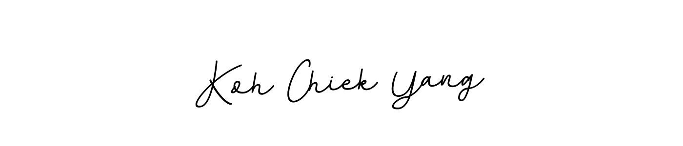 How to Draw Koh Chiek Yang signature style? BallpointsItalic-DORy9 is a latest design signature styles for name Koh Chiek Yang. Koh Chiek Yang signature style 11 images and pictures png