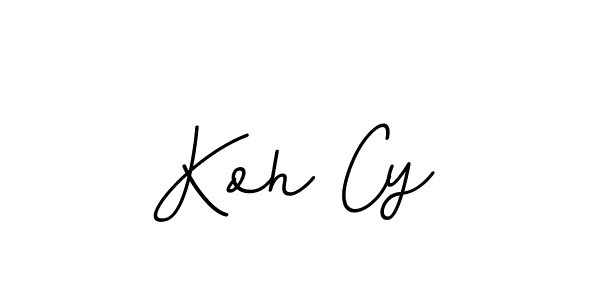 if you are searching for the best signature style for your name Koh Cy. so please give up your signature search. here we have designed multiple signature styles  using BallpointsItalic-DORy9. Koh Cy signature style 11 images and pictures png