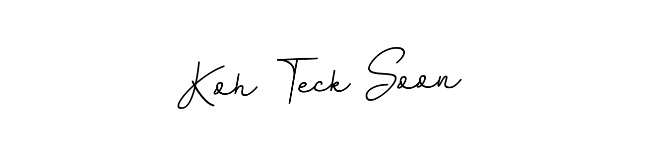 Also we have Koh Teck Soon name is the best signature style. Create professional handwritten signature collection using BallpointsItalic-DORy9 autograph style. Koh Teck Soon signature style 11 images and pictures png