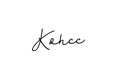 Create a beautiful signature design for name Kohcc. With this signature (BallpointsItalic-DORy9) fonts, you can make a handwritten signature for free. Kohcc signature style 11 images and pictures png