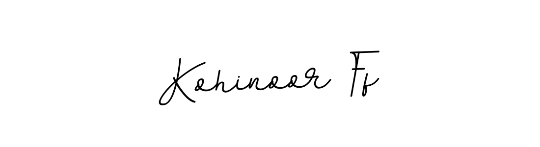 How to make Kohinoor Ff name signature. Use BallpointsItalic-DORy9 style for creating short signs online. This is the latest handwritten sign. Kohinoor Ff signature style 11 images and pictures png