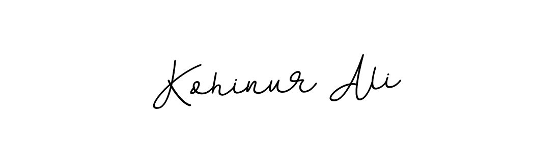 Create a beautiful signature design for name Kohinur Ali. With this signature (BallpointsItalic-DORy9) fonts, you can make a handwritten signature for free. Kohinur Ali signature style 11 images and pictures png