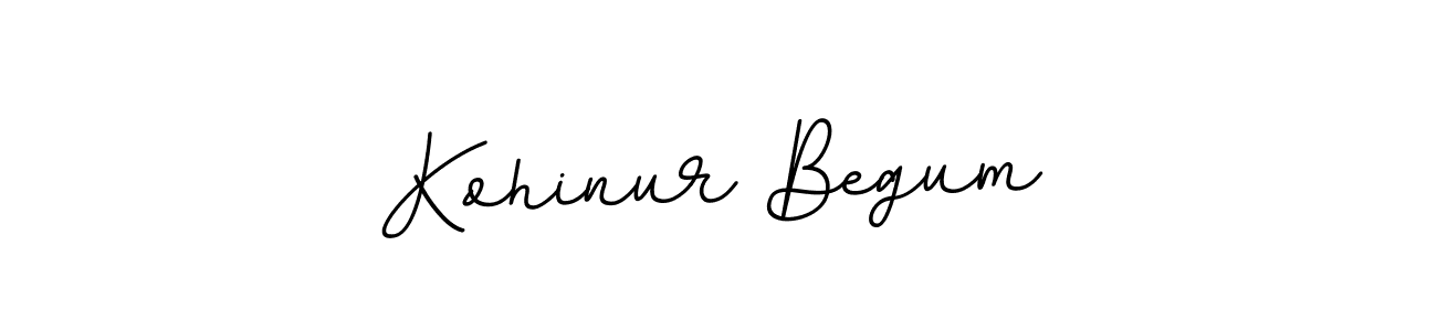Design your own signature with our free online signature maker. With this signature software, you can create a handwritten (BallpointsItalic-DORy9) signature for name Kohinur Begum. Kohinur Begum signature style 11 images and pictures png