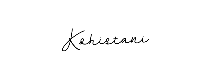 How to make Kohistani name signature. Use BallpointsItalic-DORy9 style for creating short signs online. This is the latest handwritten sign. Kohistani signature style 11 images and pictures png