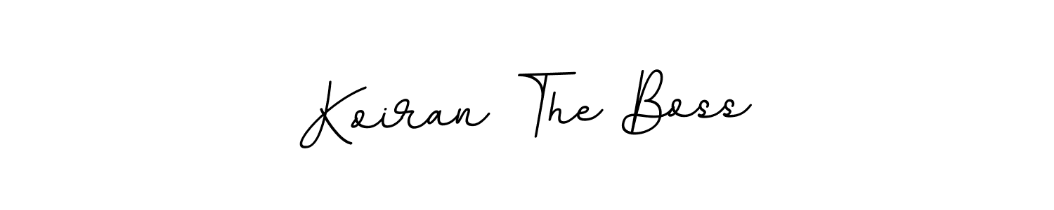 You can use this online signature creator to create a handwritten signature for the name Koiran The Boss. This is the best online autograph maker. Koiran The Boss signature style 11 images and pictures png