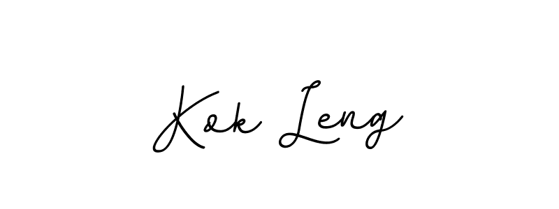 Similarly BallpointsItalic-DORy9 is the best handwritten signature design. Signature creator online .You can use it as an online autograph creator for name Kok Leng. Kok Leng signature style 11 images and pictures png