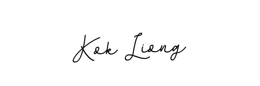 Also You can easily find your signature by using the search form. We will create Kok Liong name handwritten signature images for you free of cost using BallpointsItalic-DORy9 sign style. Kok Liong signature style 11 images and pictures png