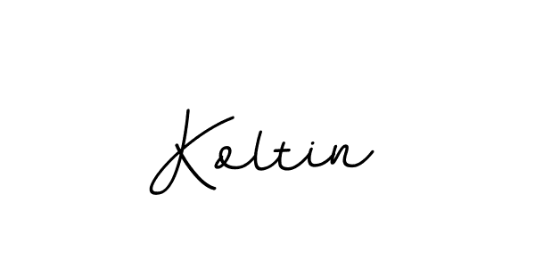 You should practise on your own different ways (BallpointsItalic-DORy9) to write your name (Koltin) in signature. don't let someone else do it for you. Koltin signature style 11 images and pictures png