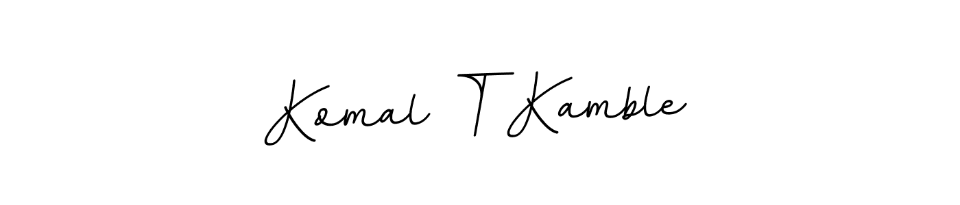 Here are the top 10 professional signature styles for the name Komal T Kamble. These are the best autograph styles you can use for your name. Komal T Kamble signature style 11 images and pictures png