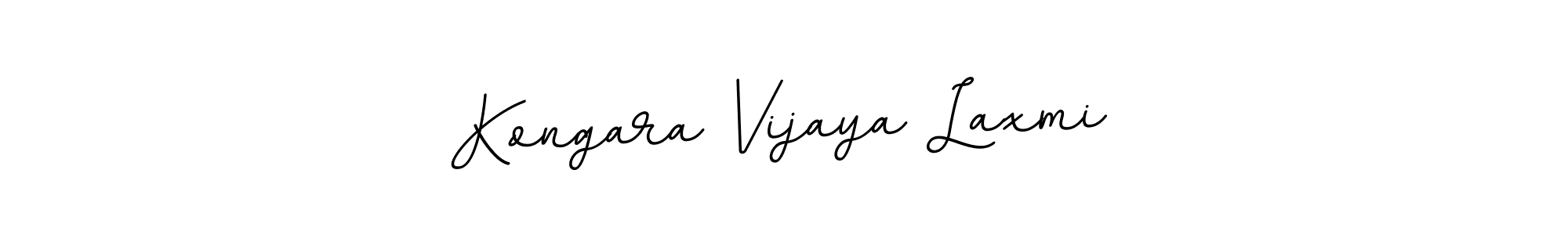 How to make Kongara Vijaya Laxmi name signature. Use BallpointsItalic-DORy9 style for creating short signs online. This is the latest handwritten sign. Kongara Vijaya Laxmi signature style 11 images and pictures png