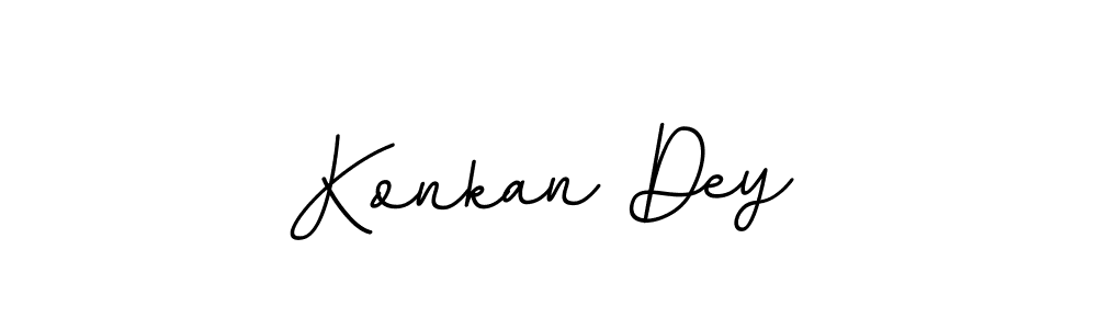 Konkan Dey stylish signature style. Best Handwritten Sign (BallpointsItalic-DORy9) for my name. Handwritten Signature Collection Ideas for my name Konkan Dey. Konkan Dey signature style 11 images and pictures png