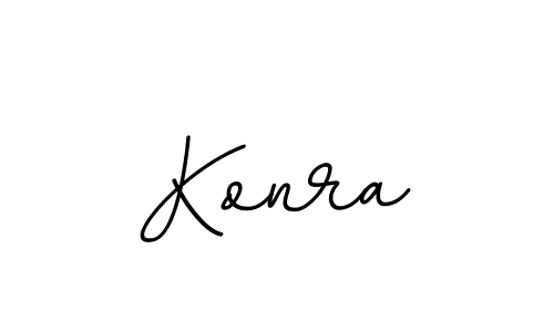 Design your own signature with our free online signature maker. With this signature software, you can create a handwritten (BallpointsItalic-DORy9) signature for name Konra. Konra signature style 11 images and pictures png