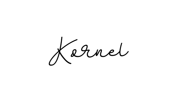 The best way (BallpointsItalic-DORy9) to make a short signature is to pick only two or three words in your name. The name Kornel include a total of six letters. For converting this name. Kornel signature style 11 images and pictures png