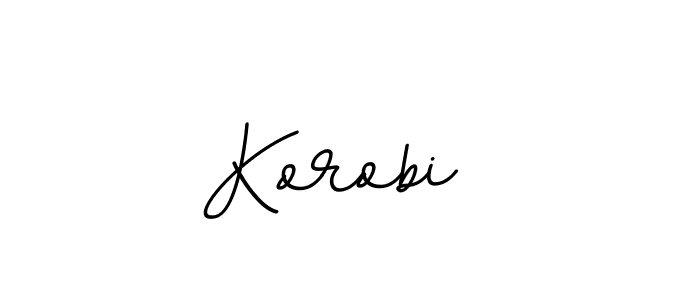 Check out images of Autograph of Korobi  name. Actor Korobi  Signature Style. BallpointsItalic-DORy9 is a professional sign style online. Korobi  signature style 11 images and pictures png