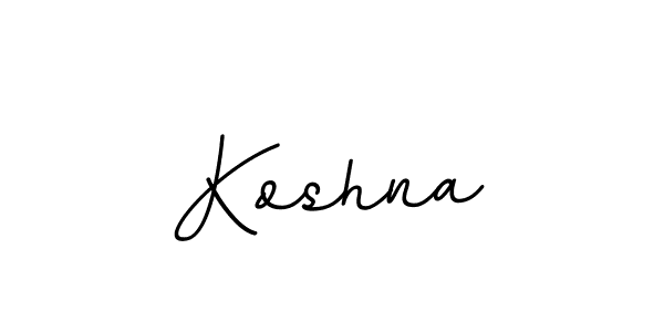 Make a beautiful signature design for name Koshna. Use this online signature maker to create a handwritten signature for free. Koshna signature style 11 images and pictures png