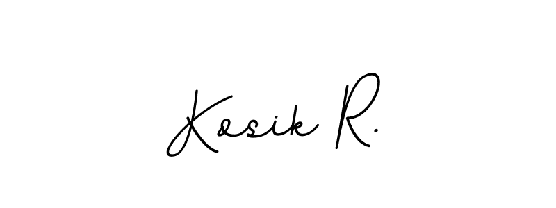 Here are the top 10 professional signature styles for the name Kosik R.. These are the best autograph styles you can use for your name. Kosik R. signature style 11 images and pictures png