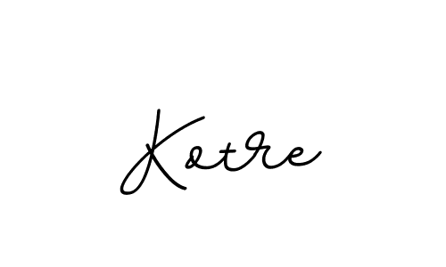 Use a signature maker to create a handwritten signature online. With this signature software, you can design (BallpointsItalic-DORy9) your own signature for name Kotre. Kotre signature style 11 images and pictures png