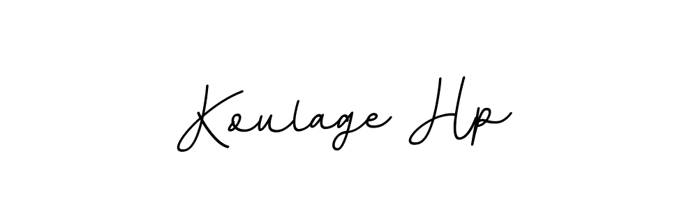It looks lik you need a new signature style for name Koulage Hp. Design unique handwritten (BallpointsItalic-DORy9) signature with our free signature maker in just a few clicks. Koulage Hp signature style 11 images and pictures png